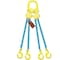 Grabiq Quad Leg 5/8 in Adjstbl Chain Slng TG4-GBK, 8ft L, 58700lb WLL G-5/8-TG4-GBK-08 - alternate 1